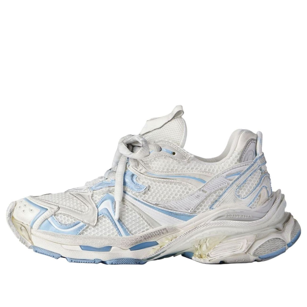 (WMNS) Balenciaga Runner 2.0 'White Blue' 779064W3RXP9041