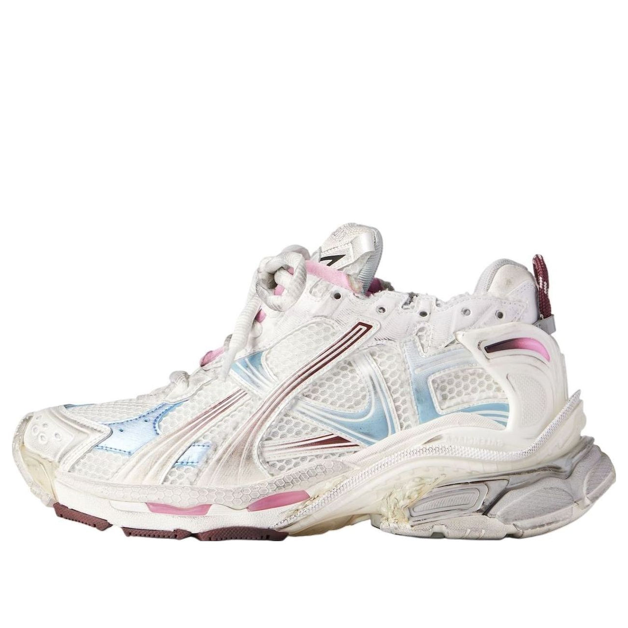 (WMNS) Balenciaga Runner Gradient 'White Pink Blue' 772767WRUNG9245