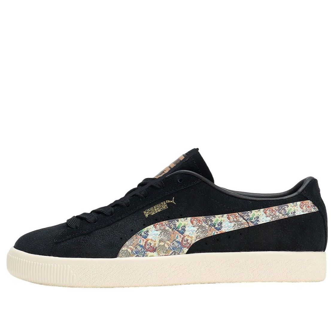 PUMA x Monster Hunter Suede Vintage R 'Black Warm White' 401817-01