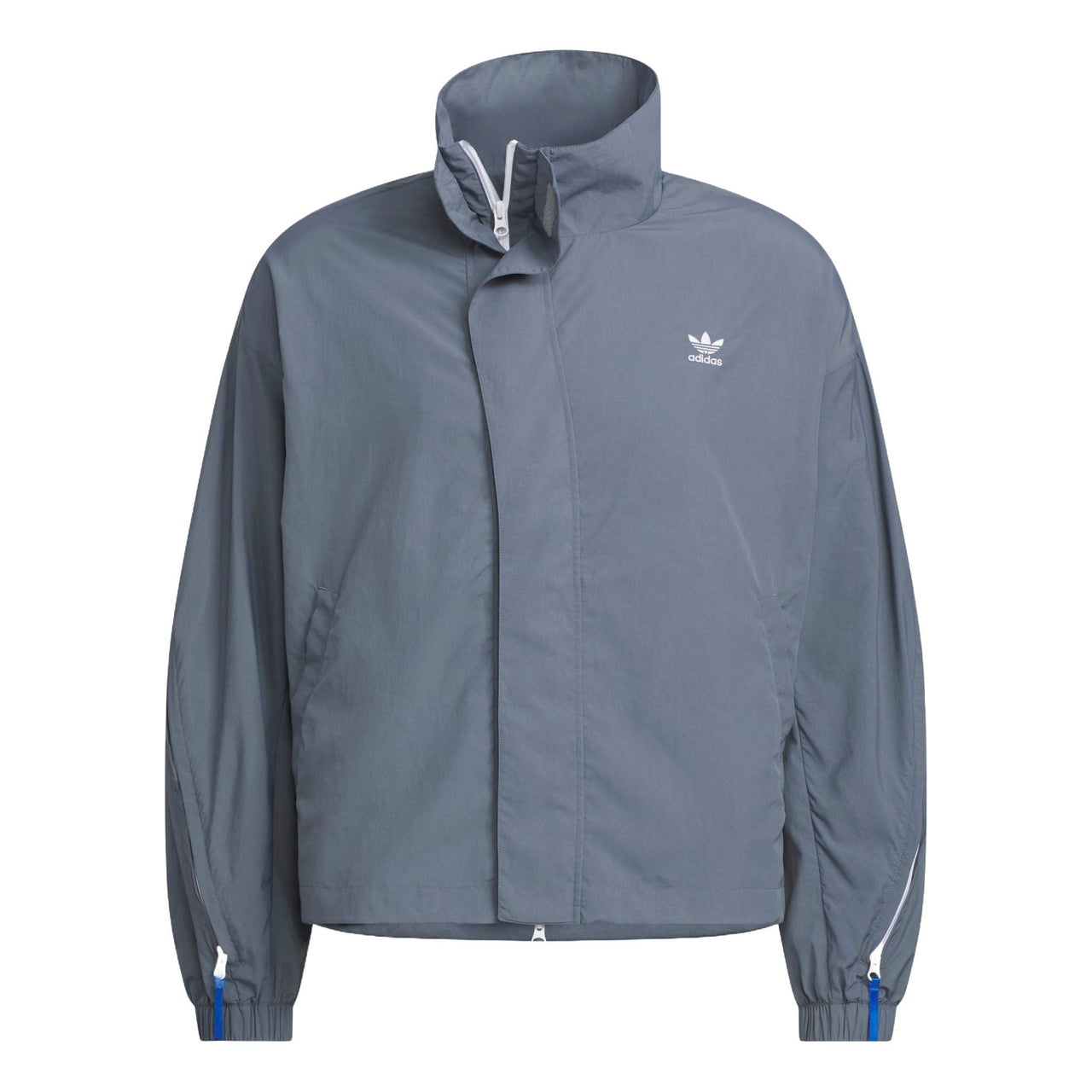 adidas Originals x Ordinary People Light Woven Jacket Asia Sizing 'Grey' IZ4918