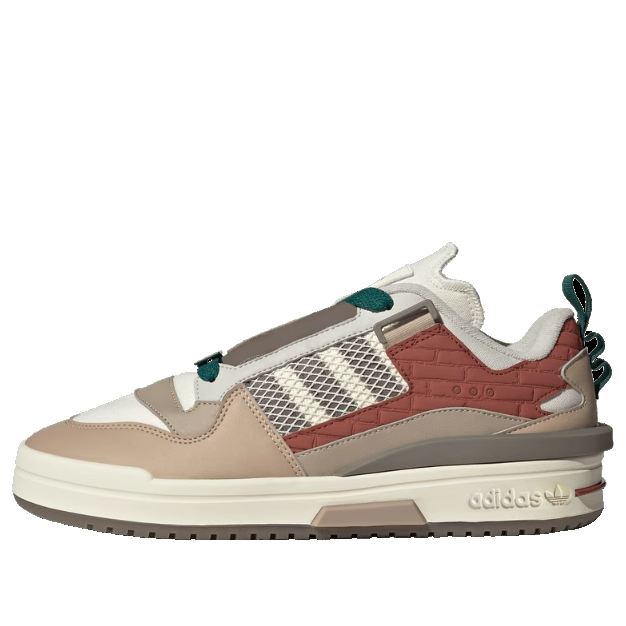 (WMNS) adidas Originals Forum Low Shoes 'Brown Grey Red' IG3678