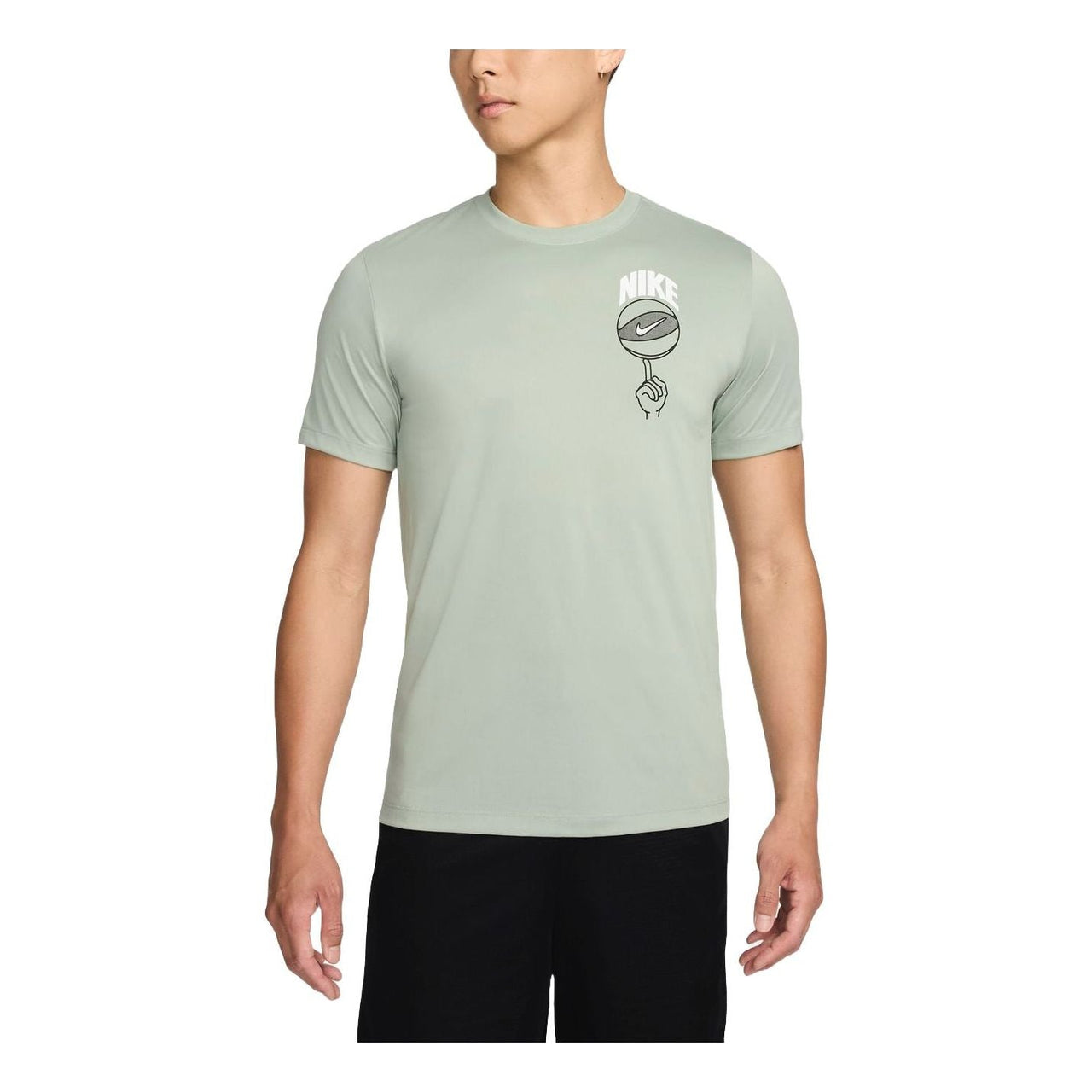 Nike Dri-FIT Basketball T-shirt Asia Sizing 'Jade Horizon' FZ8098-370