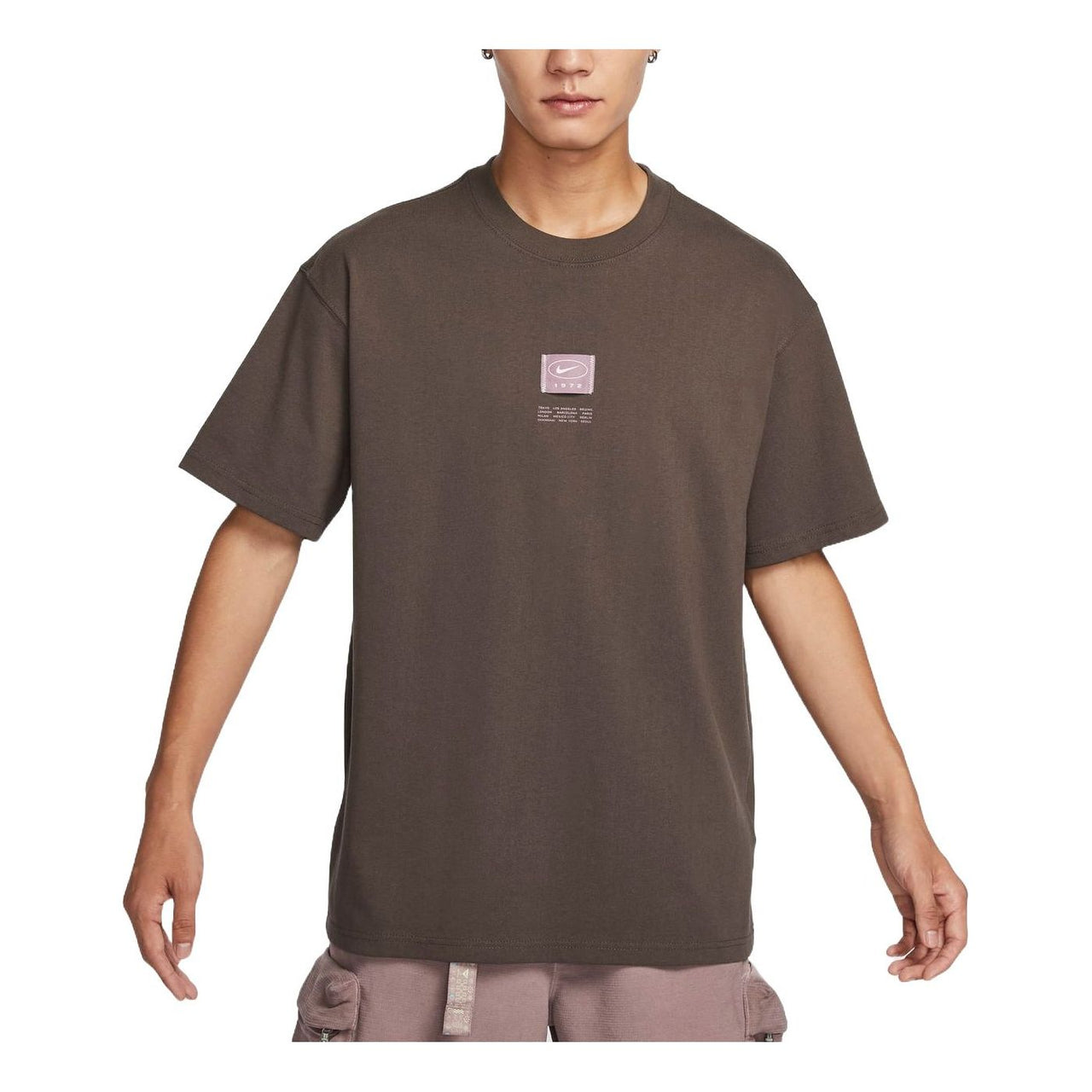 Nike Sportswear Max90 T-Shirt Asia Sizing 'Baroque Brown' FZ5393-237