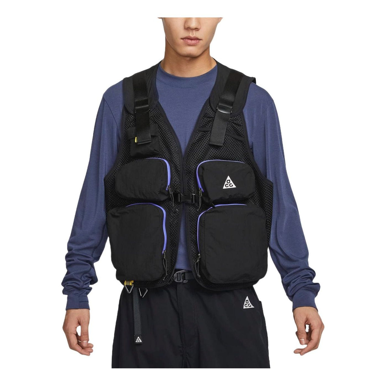 Nike ACG River Drifter Vest Asia Sizing 'Black White' FZ5651-010