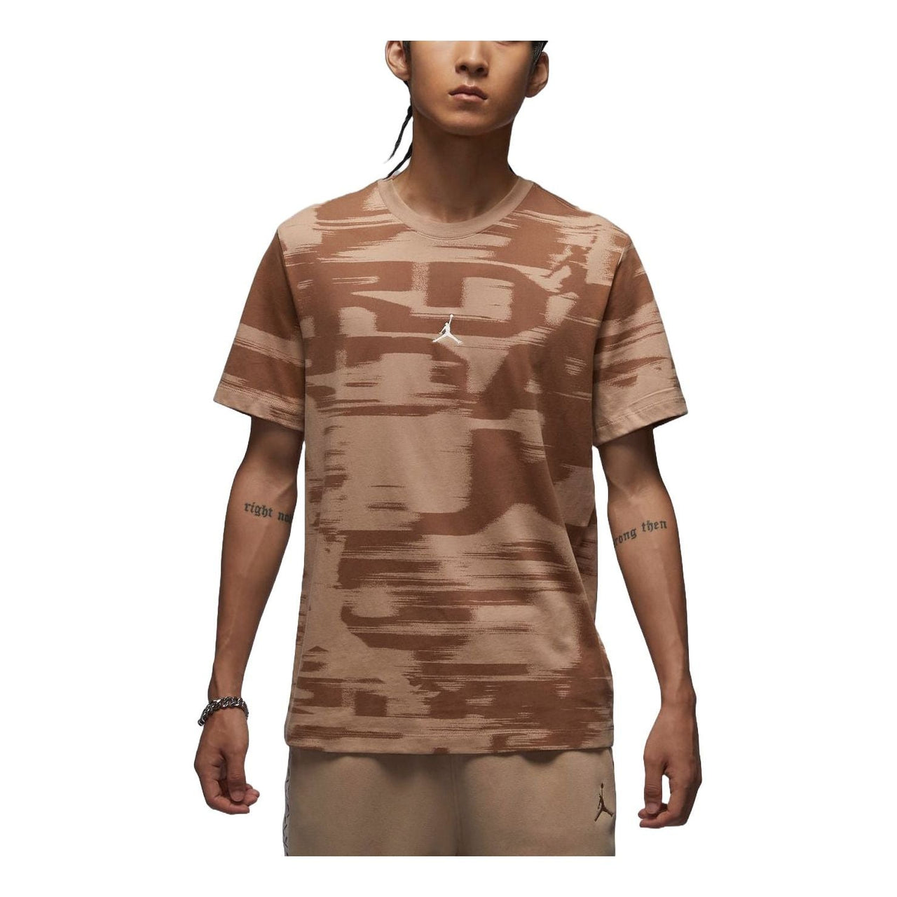 Air Jordan MVP Graphic T-shirt Asia Sizing 'Light Brown' FZ1918-200