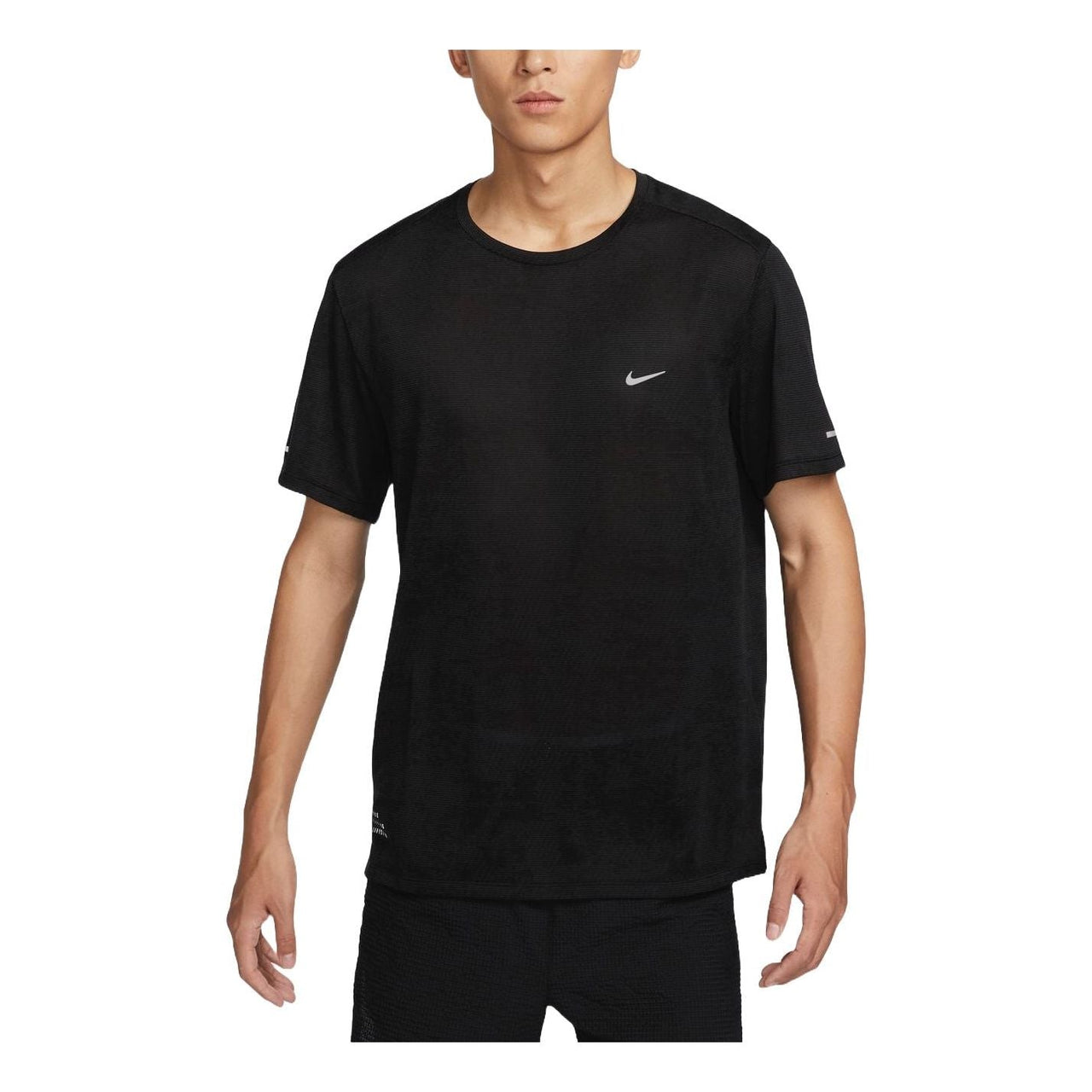 Nike Dri-FIT ADV Running T-Shirt Asia Sizing 'Black' FZ0584-010