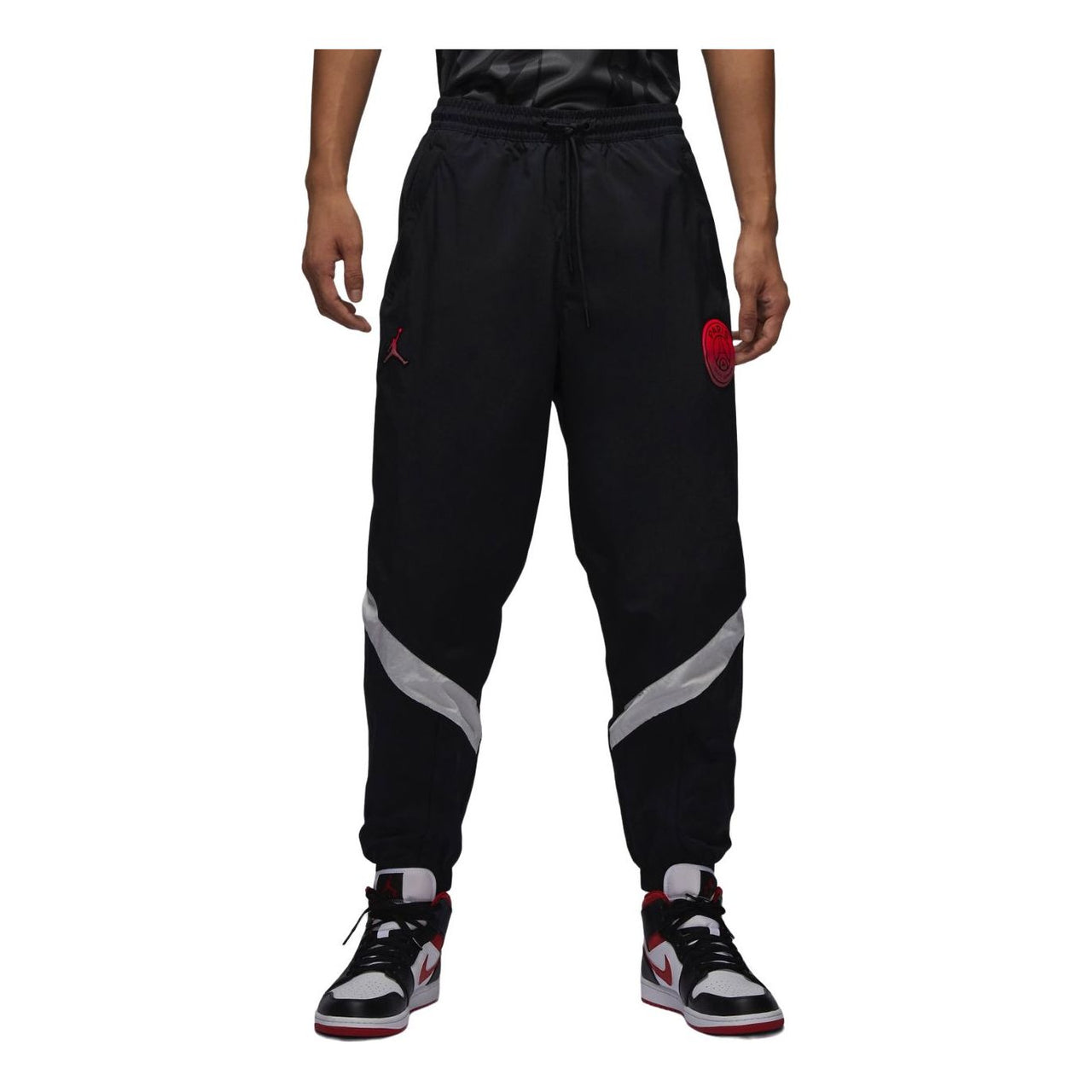 Air Jordan Paris Saint-Germain Woven Pants Asia Sizing 'Off Noir Pink' FV7733-045
