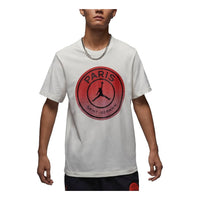 Air Jordan Paris Saint-Germain Graphic T-shirt Asia Sizing 'Sail' FV7729-133