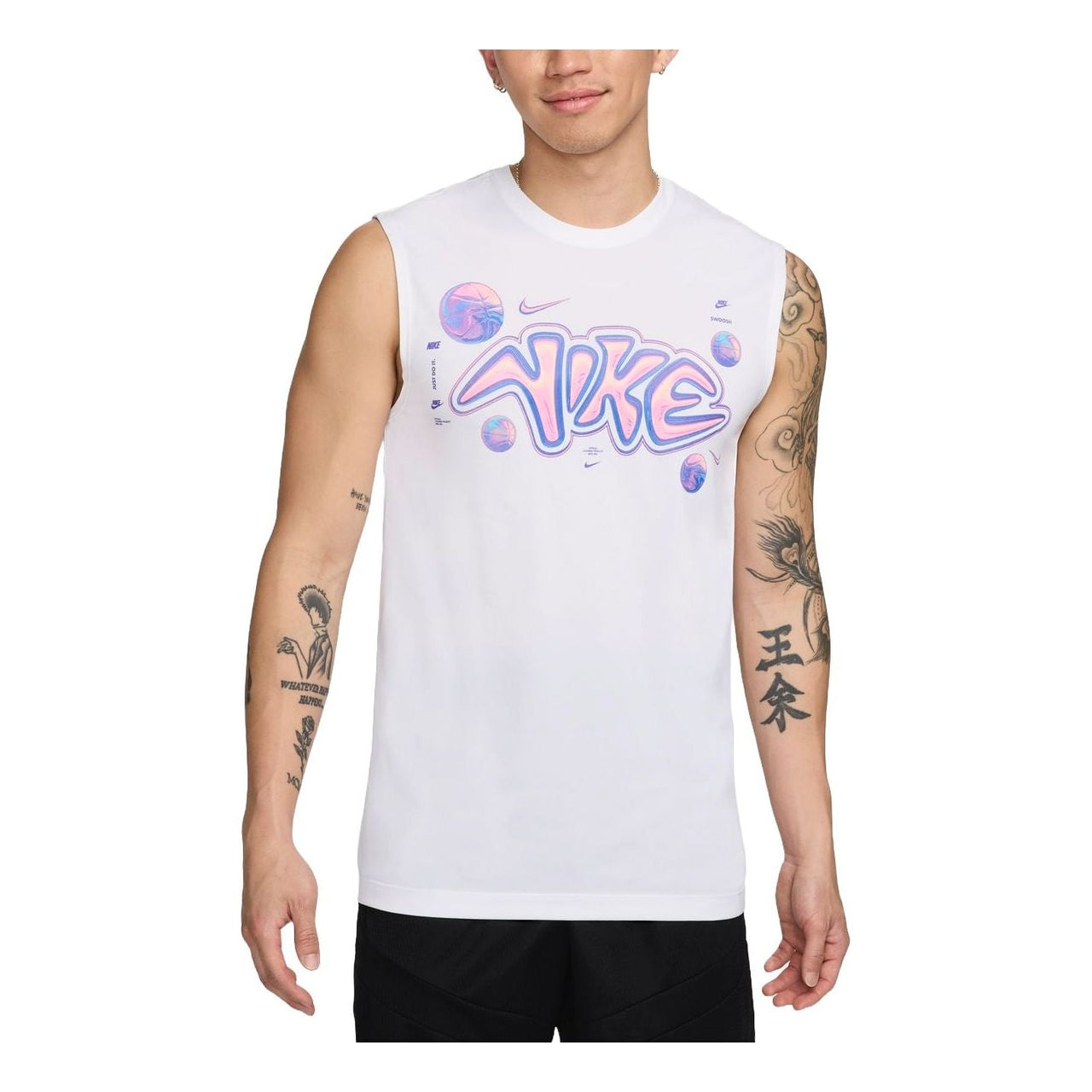 Nike Dri-FIT Basketball Tank Asia Sizing 'White' FV8415-100