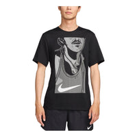 Nike Rise 365 Run Energy Running T-shirt Asia Sizing 'Black' FN3997-010