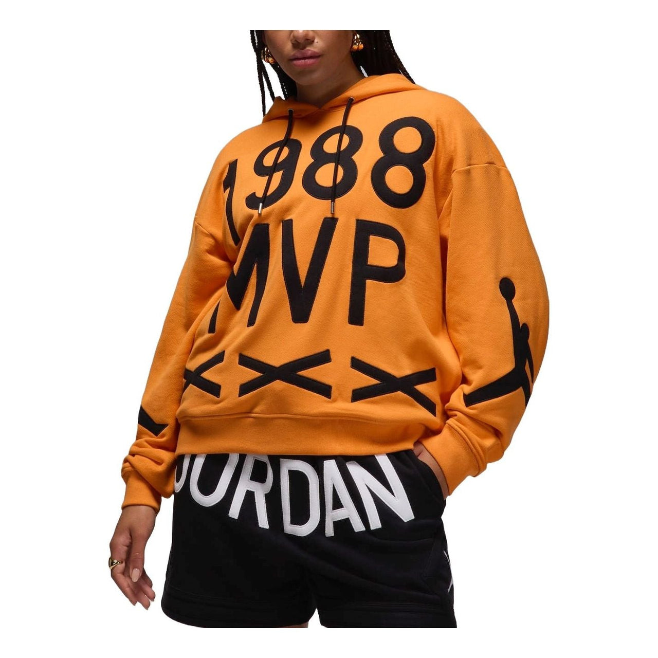 Air Jordan x Nina Chanel Fleece Asia Sizing 'Alpha Orange' FZ7515-806