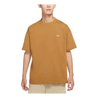 Nike Solo Swoosh T-Shirt Asia Sizing 'Khaki' DA0321-270