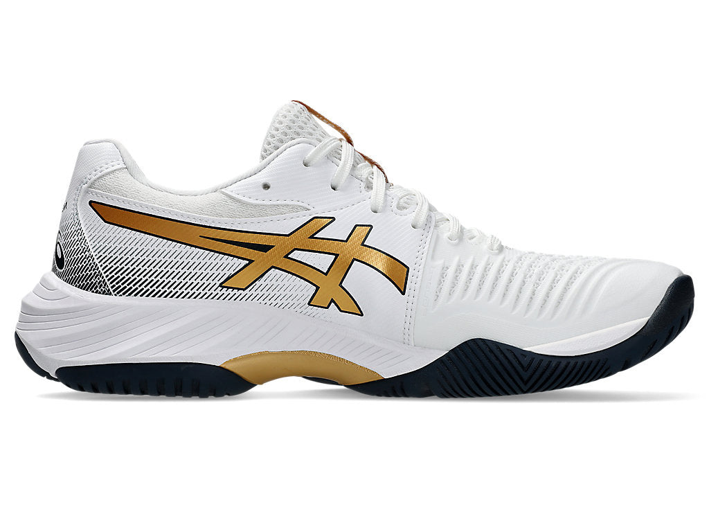 ASICS Netburner Ballistic FF 3 'White Pure Gold' 1051A073-104