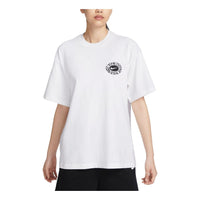 Nike Embroidery Logo T-Shirt Asia Sizing 'White' FZ7621-100