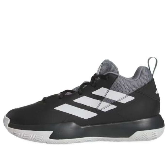 (GS) adidas Cross 'Em Up 'Black Grey' IE9255