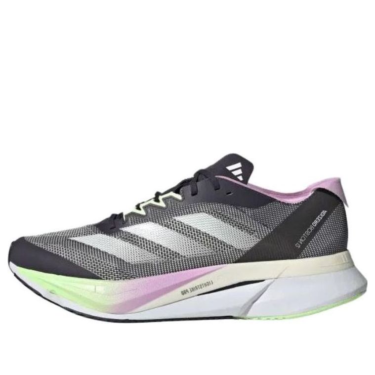 adidas Adizero Boston 12 'Black Green Spark' IG3319