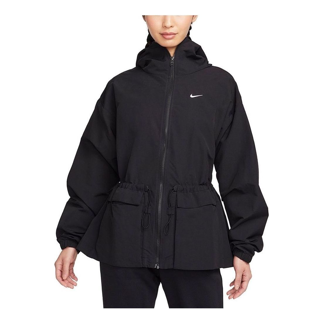 (WMNS) Nike NSW Trend Woven Jacket 'Black' FN3670-010