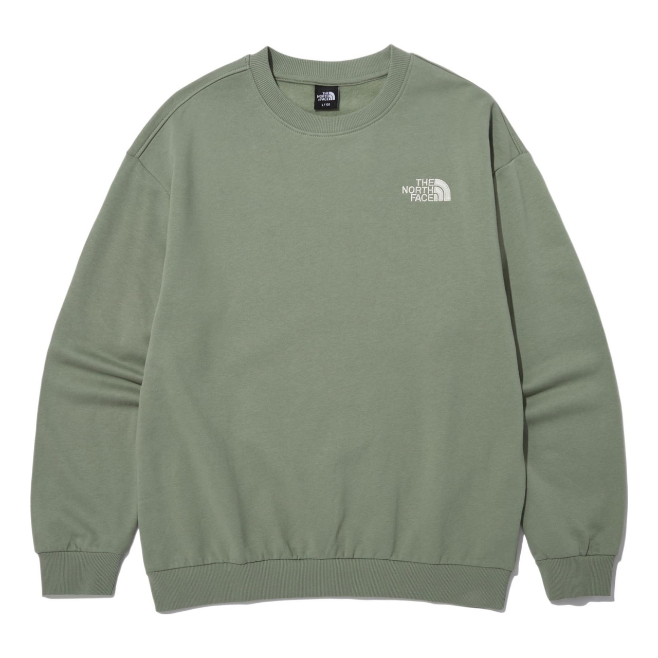 THE NORTH FACE Logo Essential Sweater 'Green' NM5MN91C
