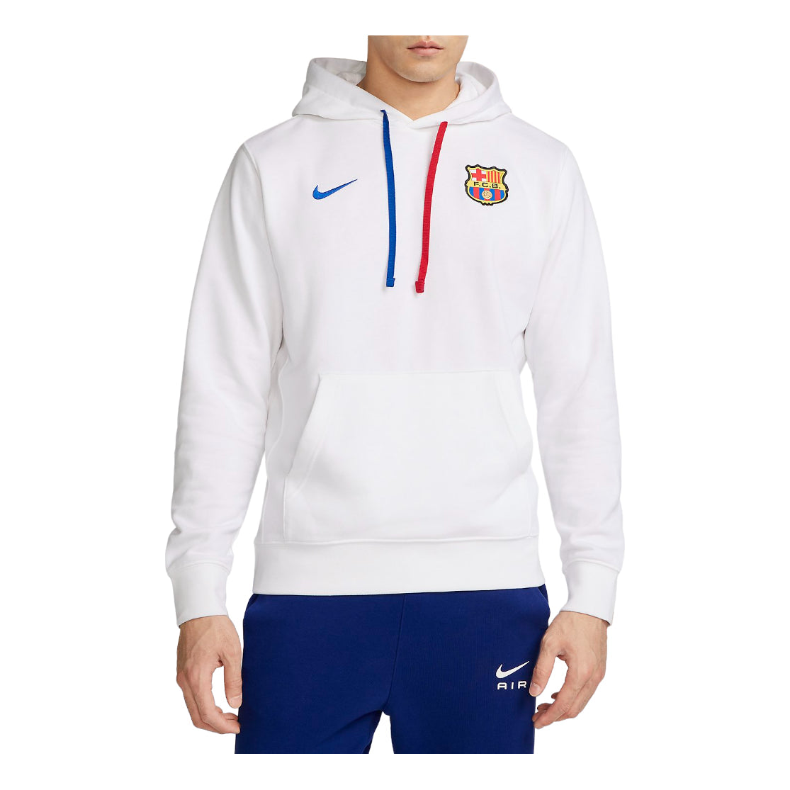 Nike Soccer French Terry Pullover Hoodie 'White' DV5563-100