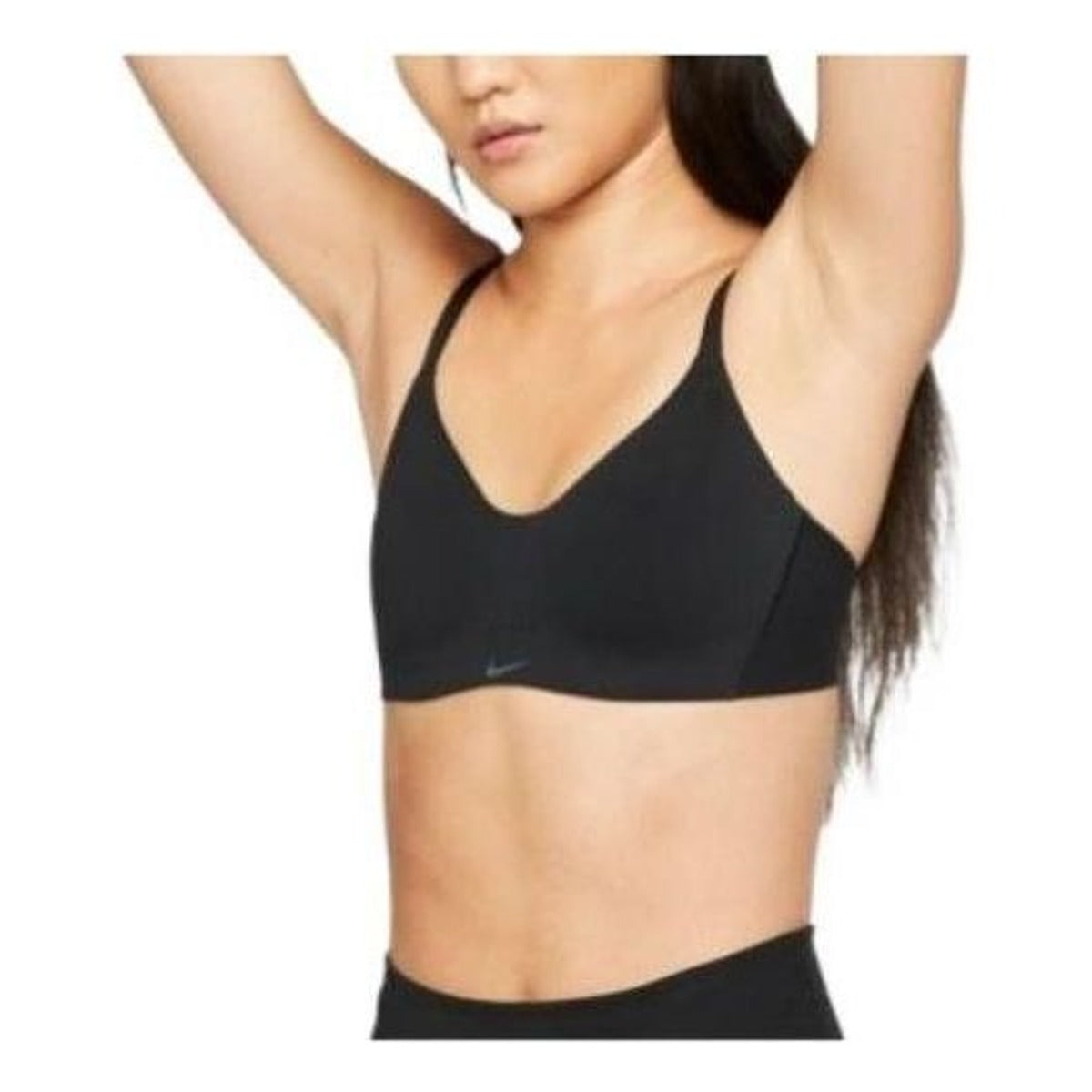 (WMNS) Nike Dri-Fit Alate Minimalist Light Support Padded Sports Bra 'Black' DM0527-010
