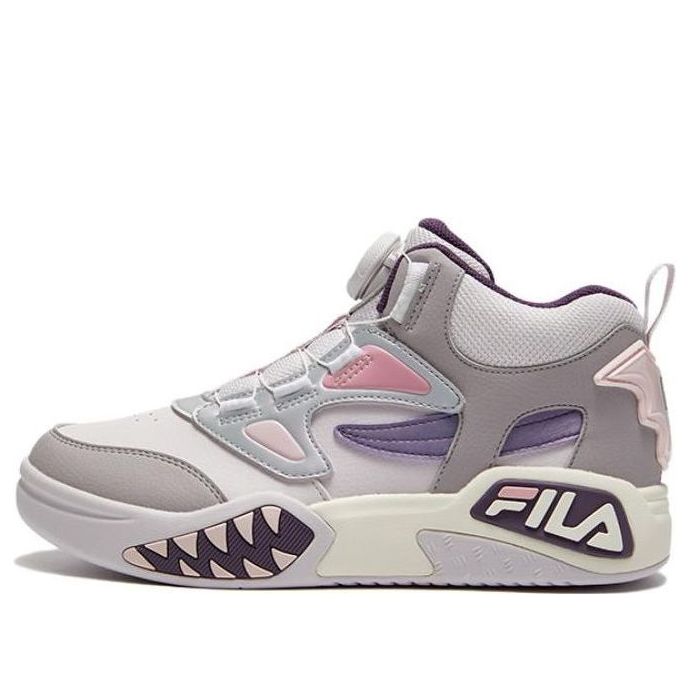 (GS) FILA BOA Sportswear Sneakers 'Grey Pink White' K15B341305FRR