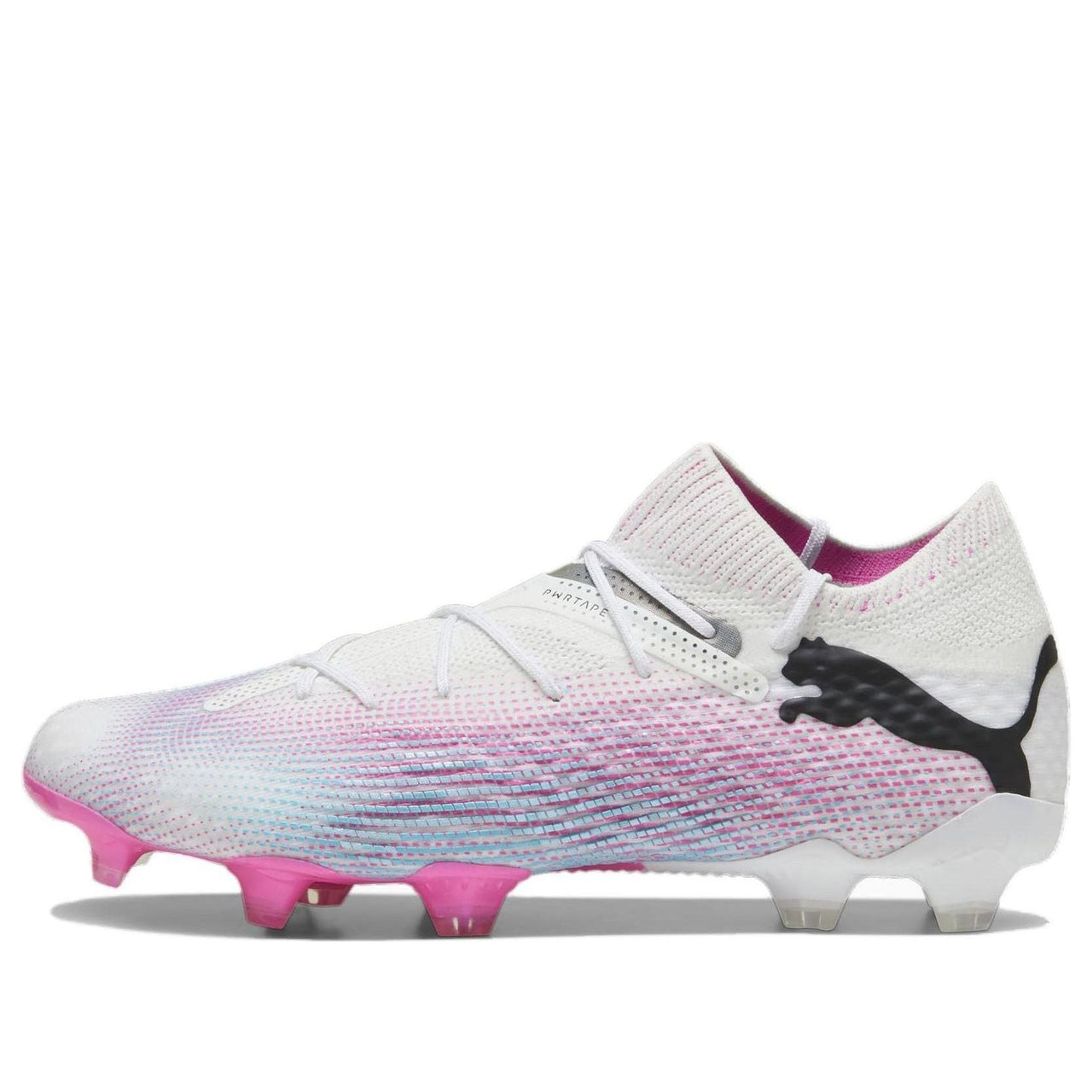PUMA Future 7 Ultimate FG/AG Soccer Cleats 'White Pink Black' 107599-01
