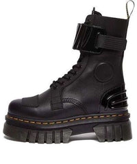 Dr.Martens Audrick 10-Eye Alternative Leather Lace Up Boots 'Black' 30970001