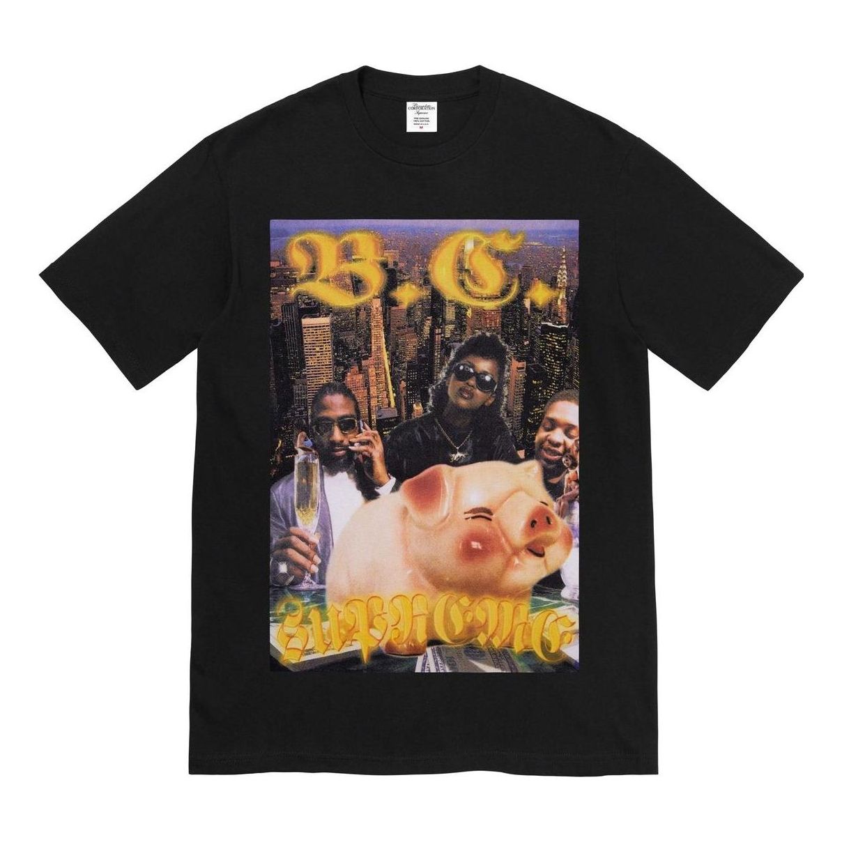 Supreme x Bernadette Corporation Money T-Shirt 'Black Gold' SUP-SS23-223