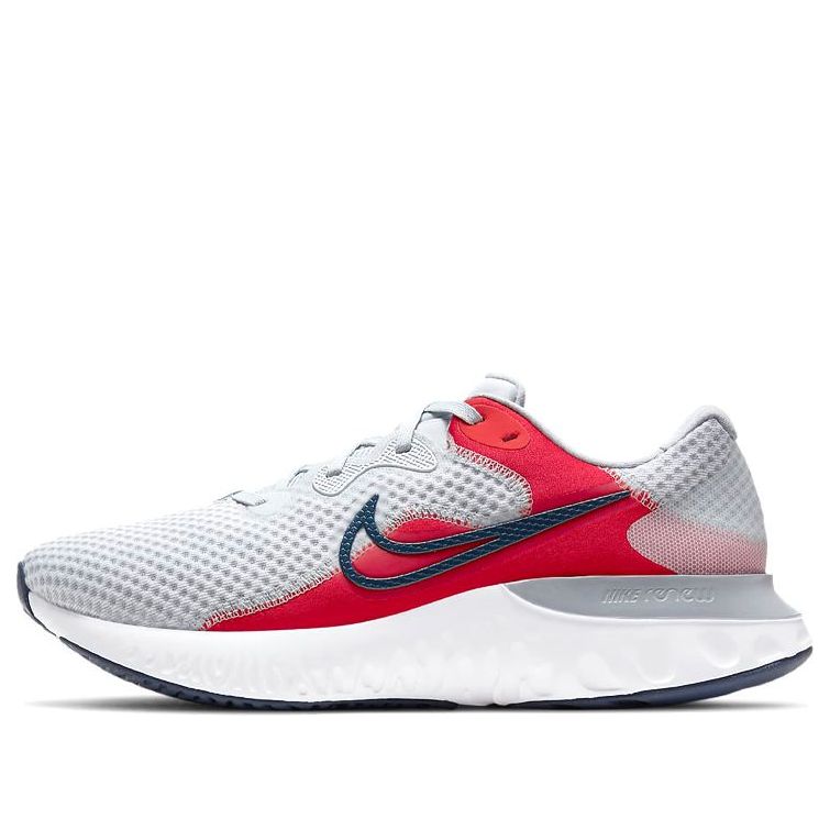 Nike Renew Run 2 'Pure Platinum Chile Red' CU3504-008