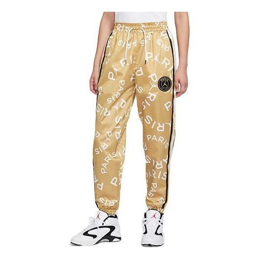(WMNS) Air Jordan PSG Tank Pants 'Gold' CZ4136-723