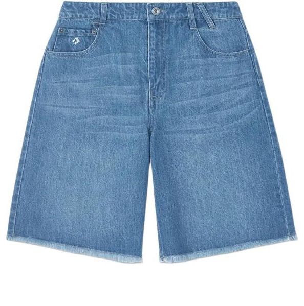 (WMNS) Converse Denim Shorts 'Light Blue Wash' 10027228-A01