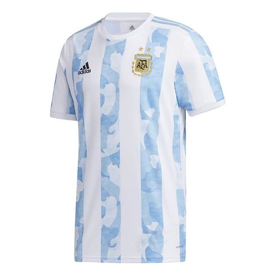 adidas SW Fan Edition 21 Home Soccer Jersey Asia Sizing 'Messi Blue' GE5475