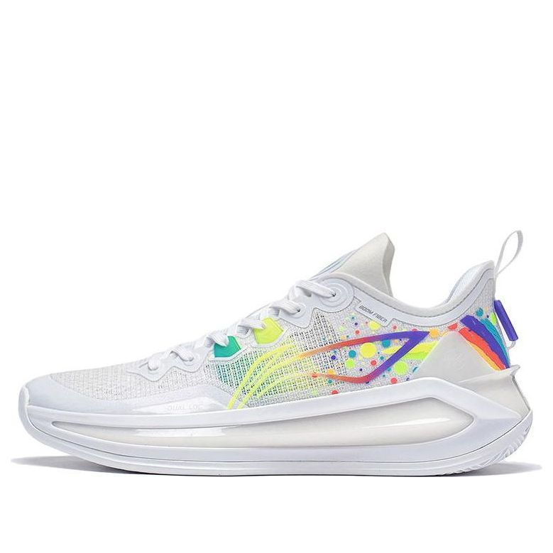 Li-Ning LiRen 3 V2 Low 'White Neon Yellow' ABAT057-4