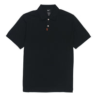 Nike Training Athleisure Casual Sports Short Sleeve Polo Shirt Black DB3264-010