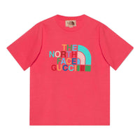Gucci x The North Face Cotton T-Shirt 'Pink' 616036-XJDTV-5519