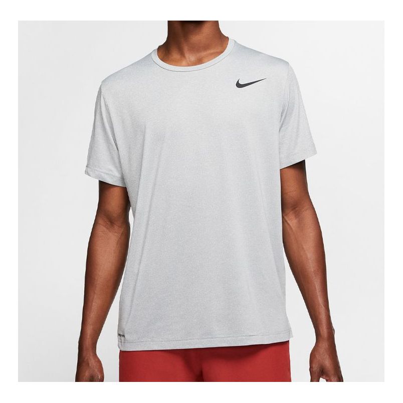 Nike Pro Short Sleeve Training Tops Breathable Quick Dry Gray CJ4612-084