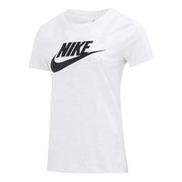 (WMNS) Nike AS W Nike Sportswear Tee ESSNTL ICON FUTUR BIRCH HEATHER BV6170-051