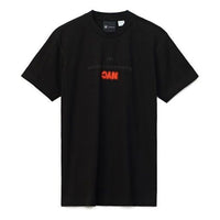 adidas Alexander wang NewYork Printing Pattern Short Sleeve Couple Style Black FI6953