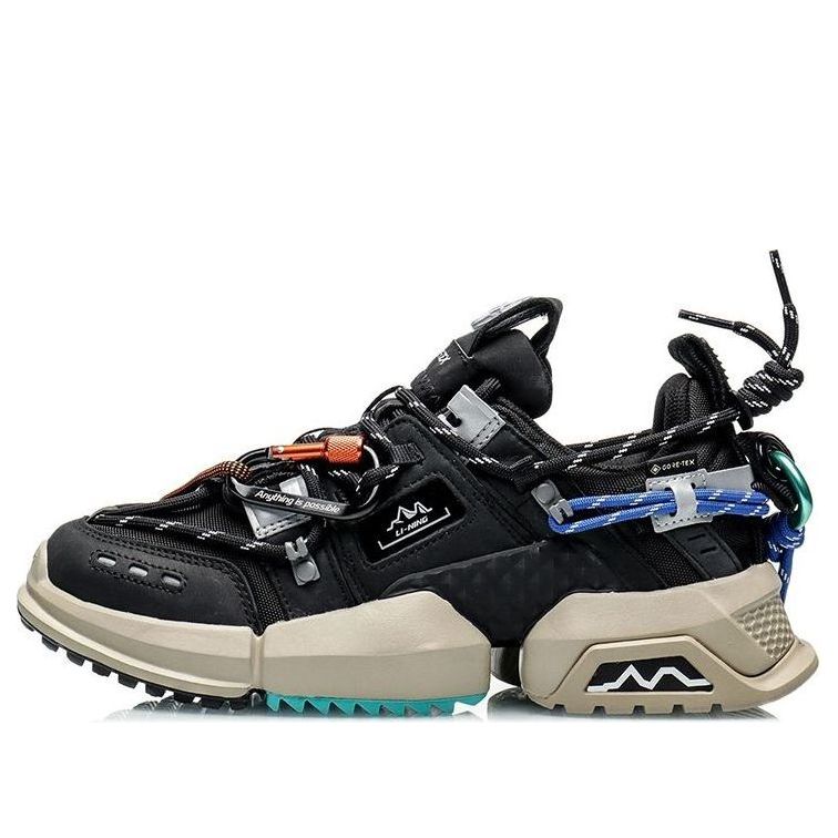 (WMNS) Li-Ning Titan GTX 'Black Beige' AGLQ138-1