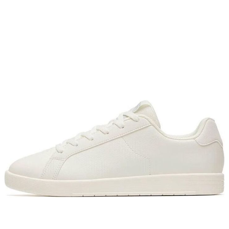 (WMNS) ANTA Casual Low 'Ivory White' 122248062-1