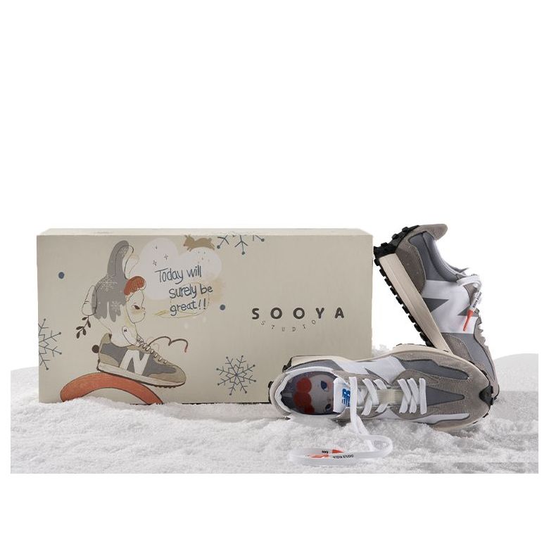 New Balance x KIKS x SooyaStudio 327 Shoes Grey K-MS327LAB-D