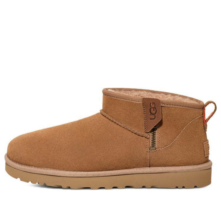 UGG Classic Ultra Mini Zip Boot 'Chestnut Orange Soda' 1143984-COGS