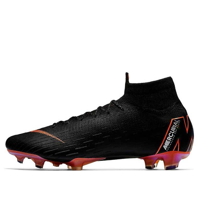 Nike Mercurial Superfly 6 Elite FG 'Black Total Orange' AH7365-081