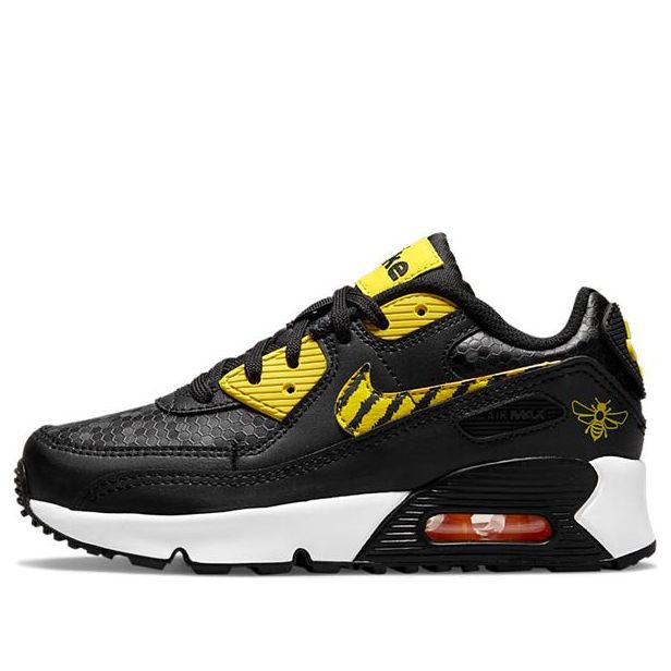 Nike store Air Max 90 SE PS 'Bee' DD0125-001 Boys Running Shoes Size 1.5Y