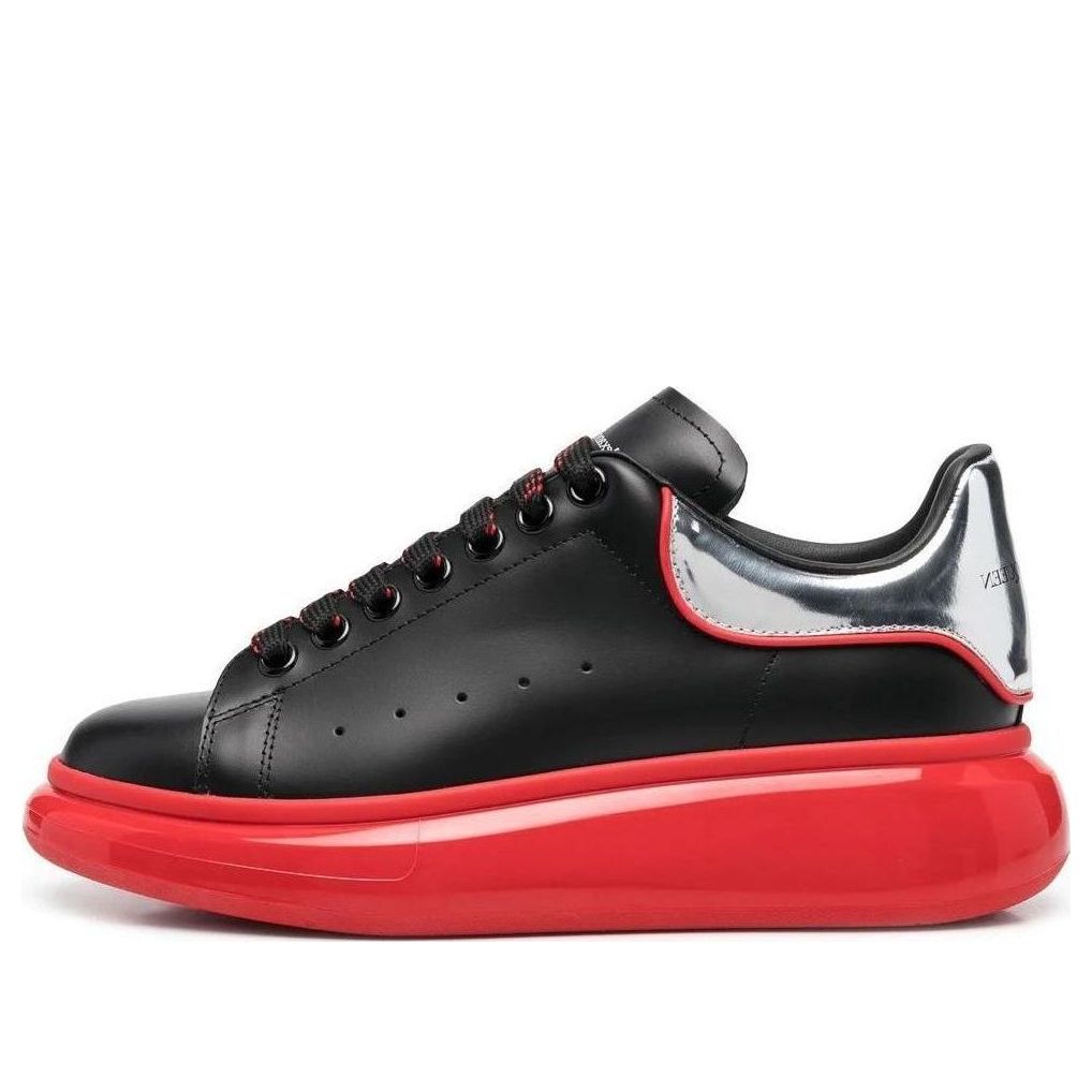 Alexander McQueen Oversized Sneaker 'Black Silver Lust Red' 705068WIBNZ1091