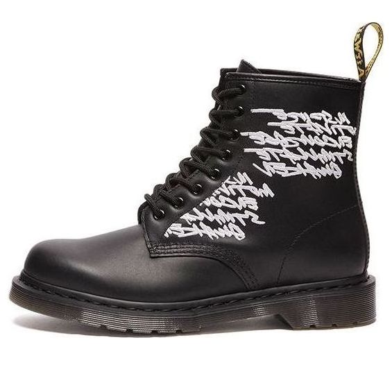 Dr. Martens Futura Laboratories x 1460 'Embroidered Black' 27596001