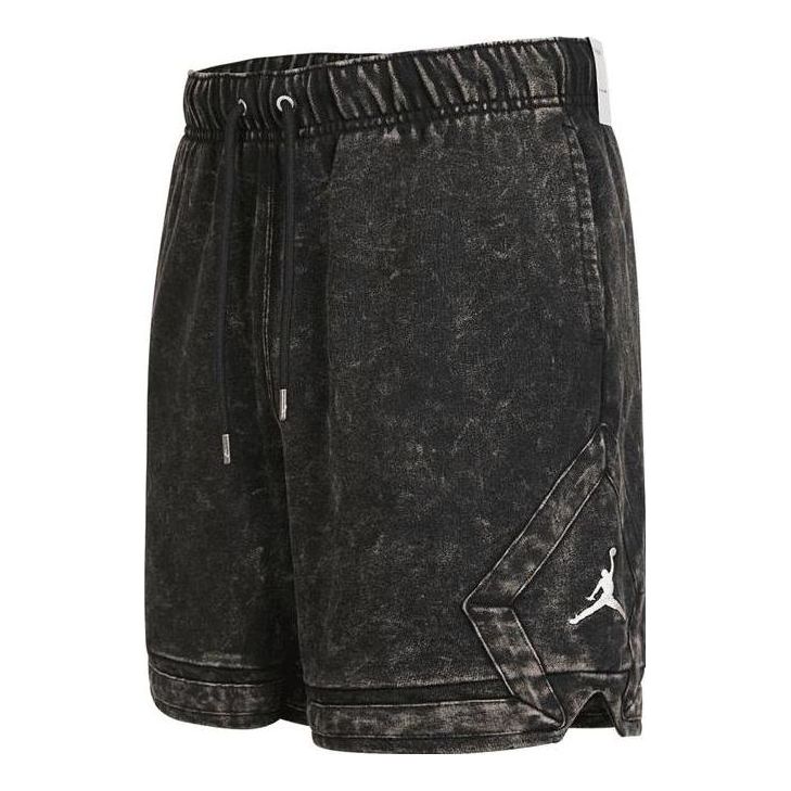 Nike Essentials Logo Printing Drawstring Straight Shorts Black DR3093-010