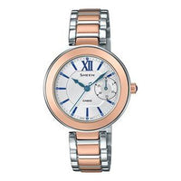 CASIO Waterproof Analog SHEEN White SHE-3050SG-7AUPR
