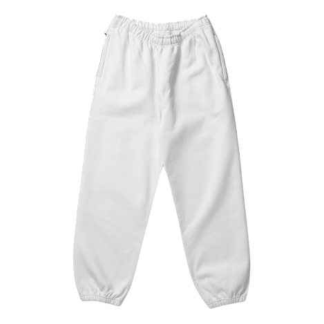 (WMNS) NikeLab Solo Swoosh Fleece Sweatpants Asia Sizing 'Summit White' DA0334-121