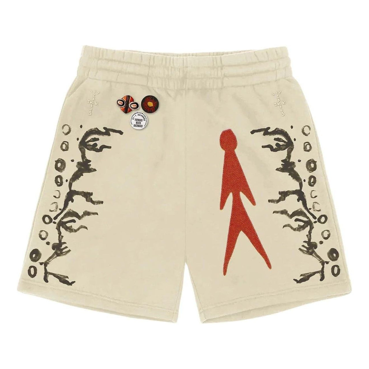 Travis Scott Cactus Jack FW22 Character Shorts 'Natural' CJFN-SS90